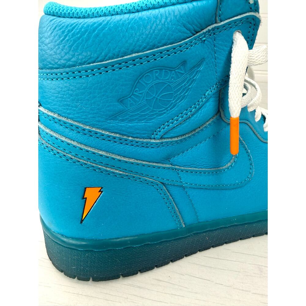 Nike Air Jordan 1 Retro High Gatorade Blue Lagoon AJ5997-455 Men’s 9.5 No Box - Picture 7 of 10